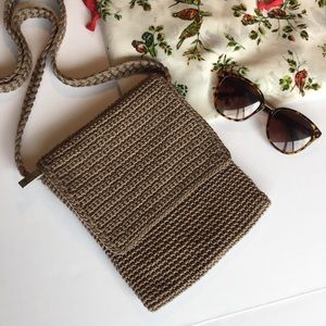 SAK Sateen Crochet Crossbody Bag